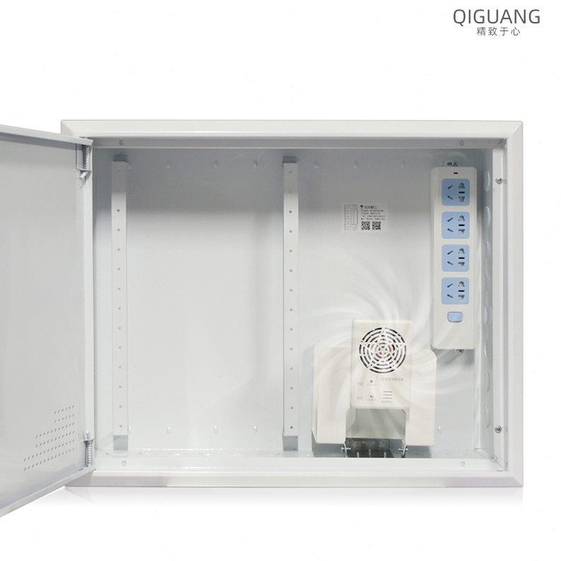 超大号家用弱电箱光纤信息空箱暗装特大别墅电源500X400