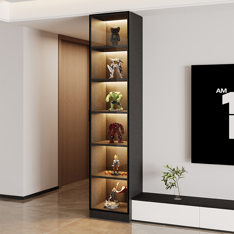 电视机背景墙柜侧边柜