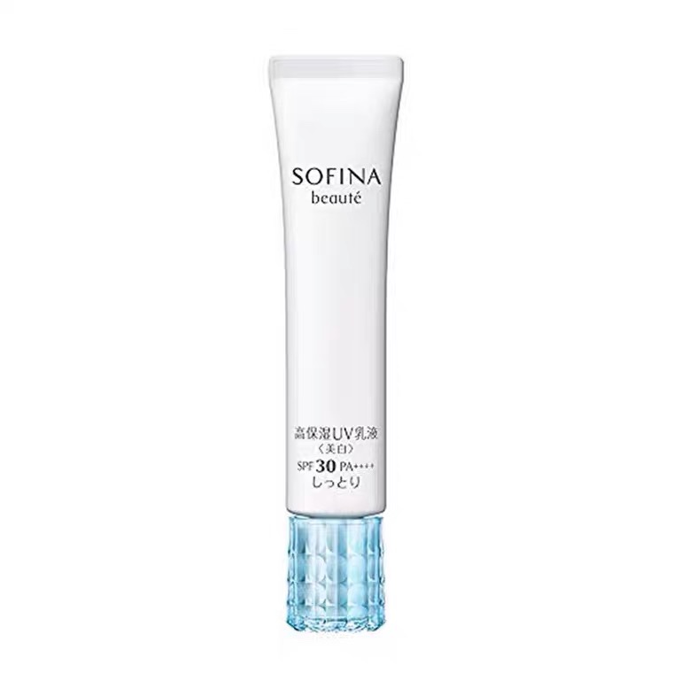 sofina苏菲娜芯美颜美白日间防晒乳滋润型SPF30白小花