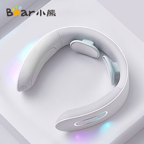Bear/小熊颈椎按摩器AMQ-B04K1肩颈部按摩仪护颈富贵包热敷肩颈仪