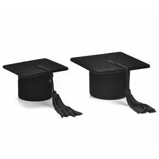 大学毕业毕业纪念品学士博士帽戒指绒布礼盒饰品首饰盒礼物定制