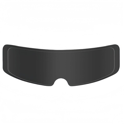 摩托车头盔防雨膜防雾贴膜通用电动车骑行安全帽高清全镜防雨雾