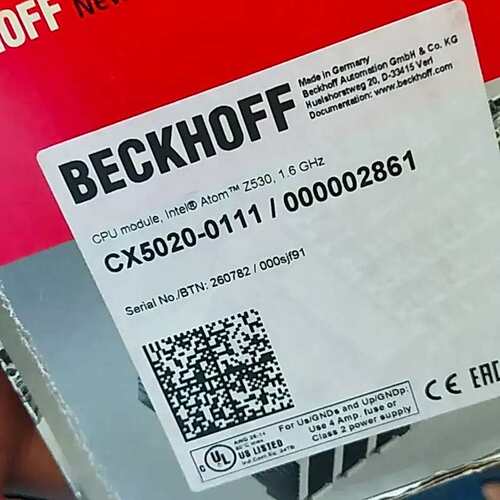 [议价可修]CX5020-0100 CPU module, E-bus,