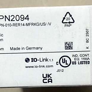 [议价可修]【全新】ifm易福门PN2094压力传感器，德国制造，型