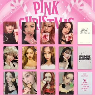 CHRISTMAS周边小卡 aespa吒组合 2024 PINK 随机卡 圣诞小卡SM