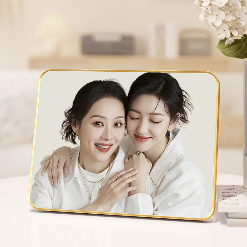 照片定制摆台洗相片做成相框全家福相册摆件送母亲节纪念日礼物,家居饰品,相框/画框,淘宝优惠券,粉丝福利购,淘宝优惠卷