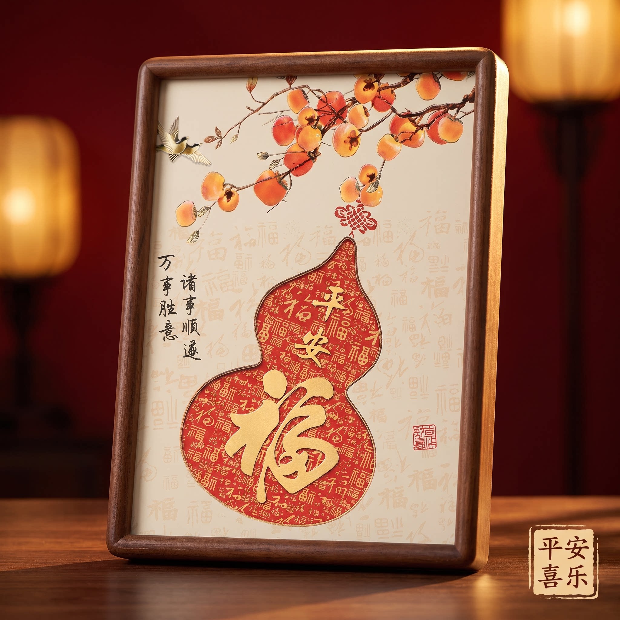 铜葫芦装饰摆件乔迁礼物客厅玄关电视柜桌面轻奢高档家居开业好物