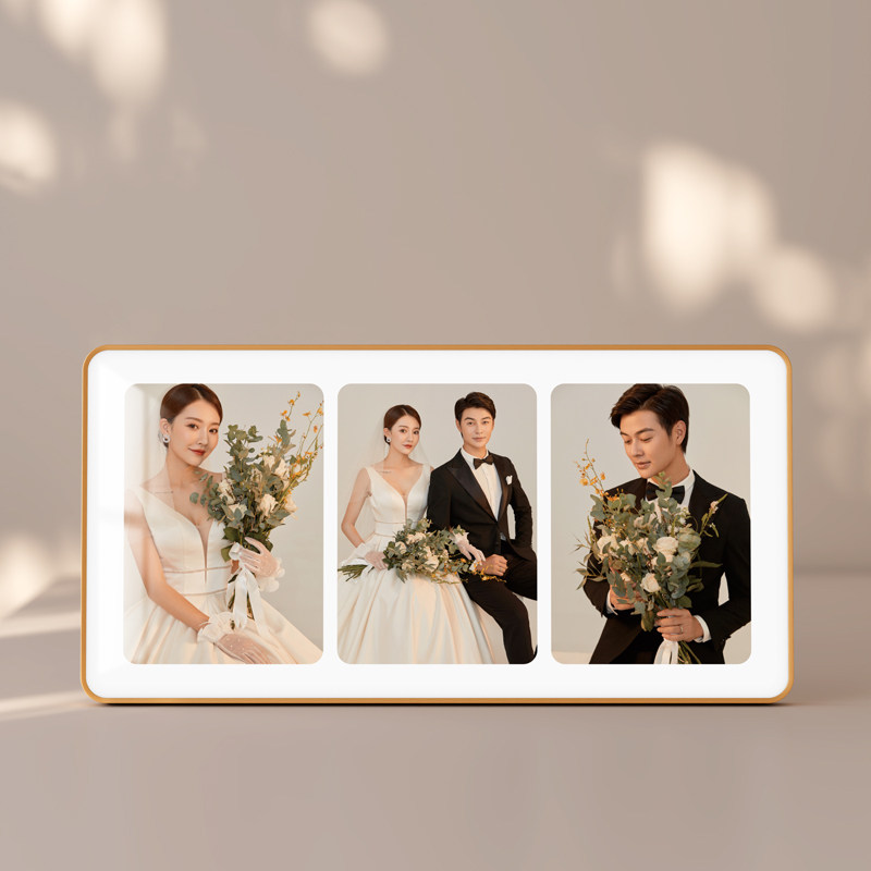 照片定制摆台洗婚纱照做成相框diy打印相簿相片制作加水晶高级感,家居饰品,相框/画框,淘宝优惠券,粉丝福利购,淘宝优惠卷