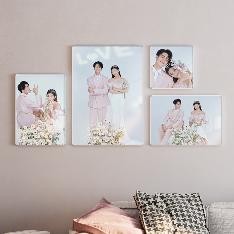 定制婚纱照全家福儿童大相框挂墙组合冲印结婚照相片挂画打印制作,家居饰品,相框/画框,淘宝优惠券,粉丝福利购,淘宝优惠卷