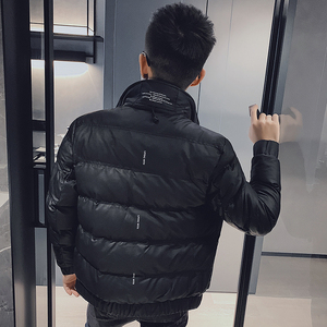 冬季加厚保暖皮棉衣男潮流羊羔毛领外套抖音网红ins潮PM9816-P155图片
