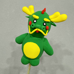 面塑面人超轻粘土卡通十二生肖批发手工孩子礼物景区幼儿园