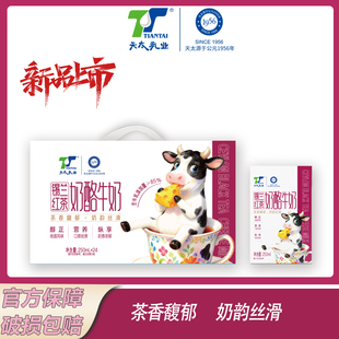 【新品】天太咸酪乳锡兰牛奶250ml*24盒网上风味甜牛奶儿童早餐奶
