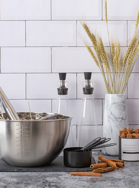 厨房样板间装饰品摆件不锈钢厨具