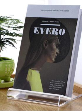 北欧轻奢亚克力唱片架书架摆件