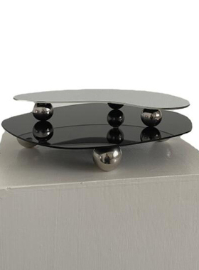 北欧厨房样板间橱柜INS家居摆件