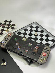 奇乐任天堂switch保护套马里奥switcholed保护壳NS2硬壳硅胶手柄