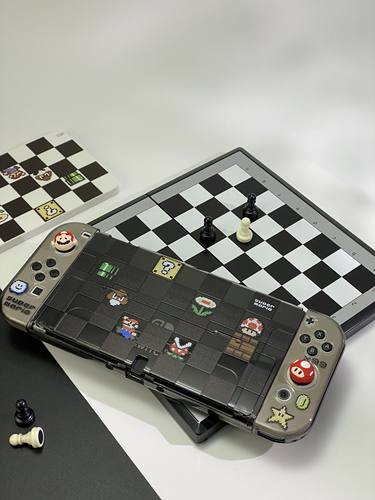 奇乐任天堂switch保护套马里奥switcholed保护壳NS2硬壳硅胶手柄
