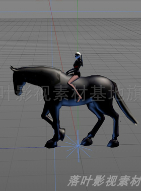 带动作3DMAX写实动物//马 老鹰 白鹭 鱼/骨骼绑定带动画+部分 c4d