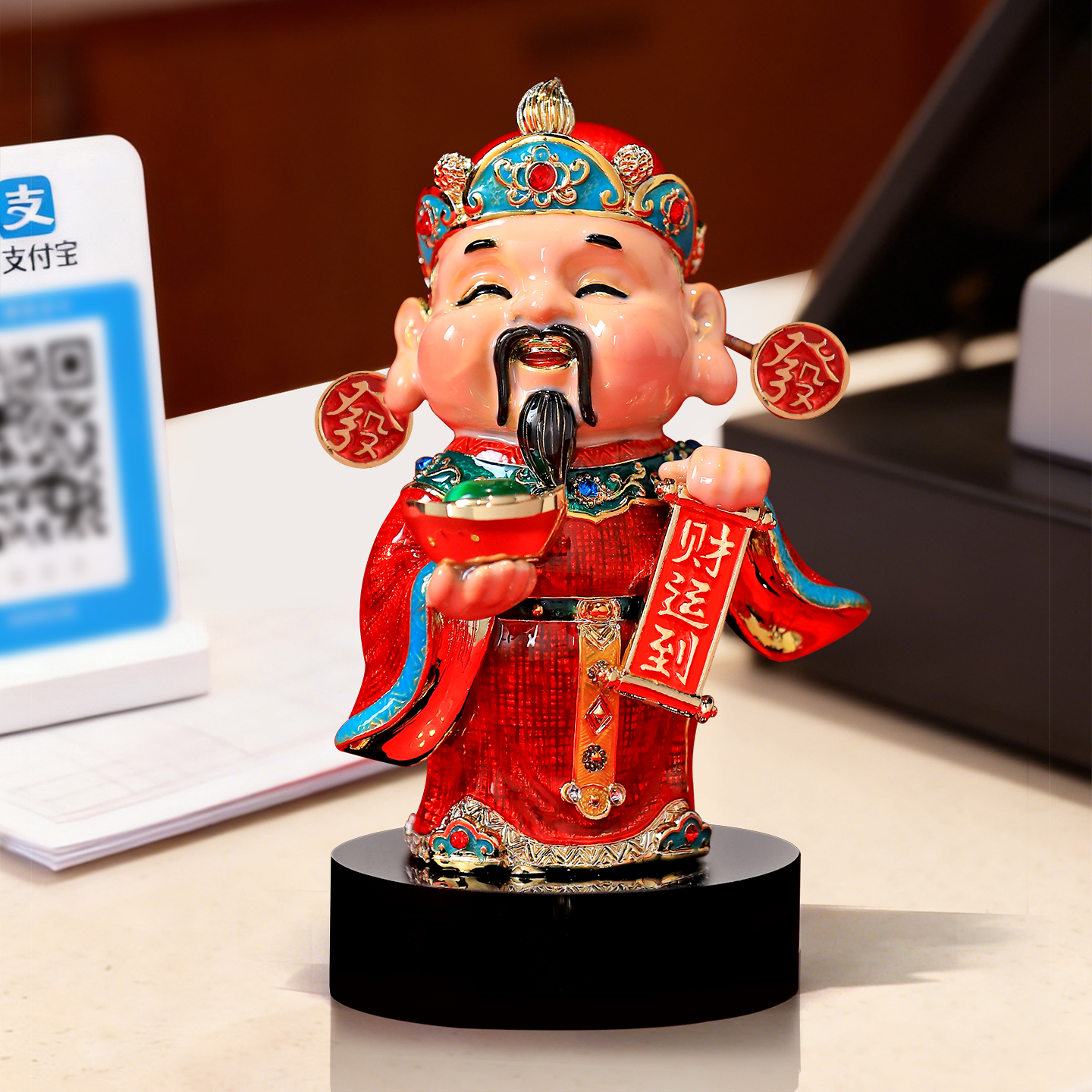 财神桌面摆件！寓意招财纳福！