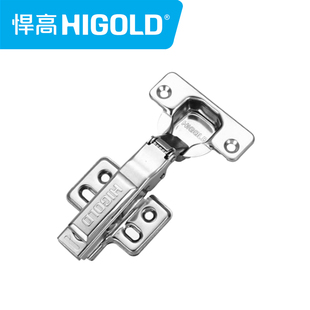 悍高G系列快装304不锈钢铰链脱卸式阻尼柜门家用五金合页门铰105