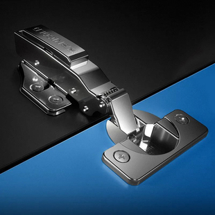 悍高G系列小角度固装阻尼铰链35杯厚门板二段力柜门家用五金门铰