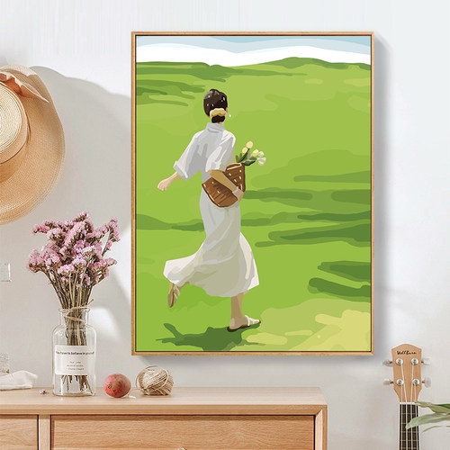 数字油画diy填充手工涂色艺术