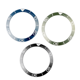 适配浪琴康卡斯手表陶瓷表圈L3.781新康外圈数字刻度圈男41/43mm