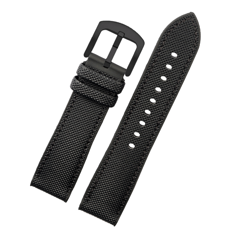 适配卡西欧登山手表带PRG-600YB/650 PRW-6600尼龙橡胶手表带24mm