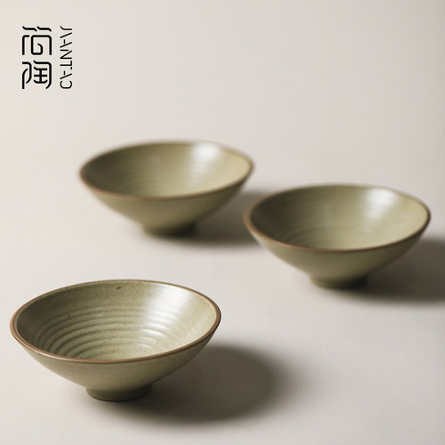 日式陶瓷面碗复古餐具沙拉碗家用