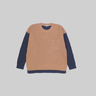 1件M 仅S码 女士圆领五针撞色毛衣 刁蛮公主