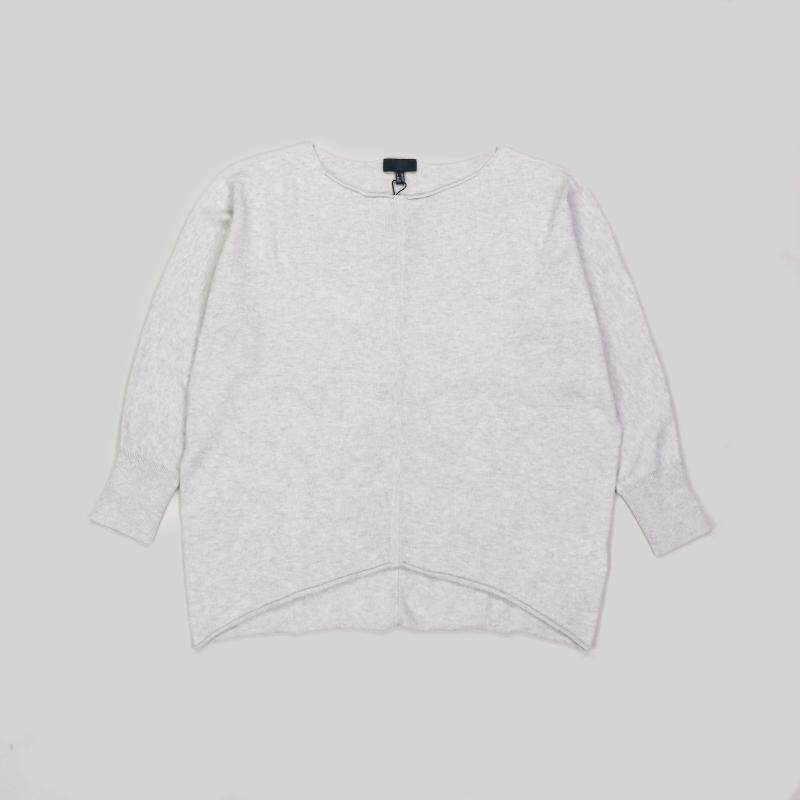 刁蛮公主   女士12针圆领宽松连肩袖长袖毛衣a-3