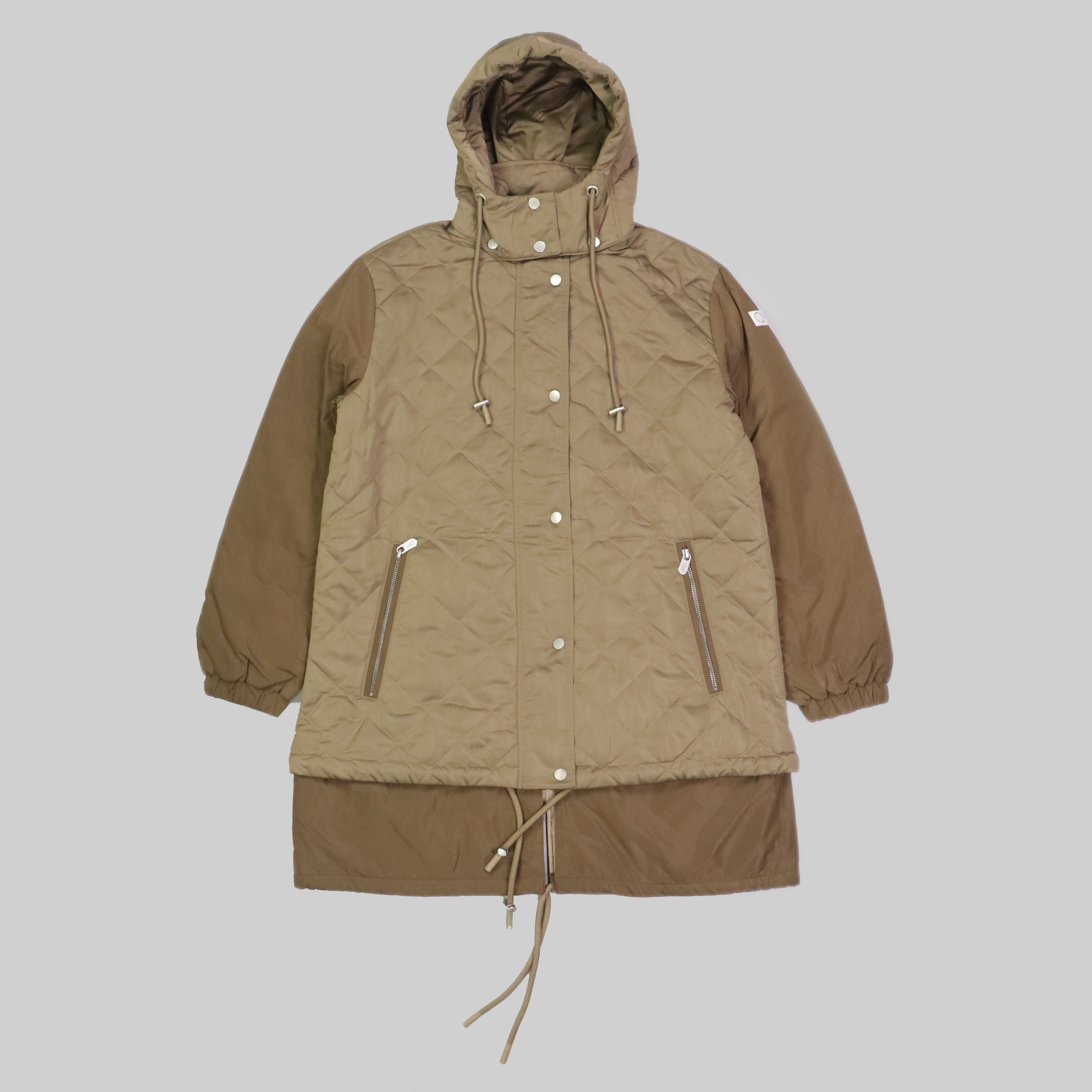 刁蛮公主女士立领可拆卸风帽全开襟拉链长袖中长绗缝薄外套d区3袋,女装/女士精品,棉衣/棉服,淘宝优惠券,粉丝福利购,淘宝优惠卷