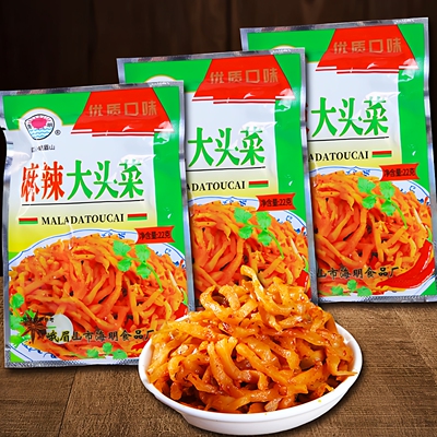 四川下饭菜海明麻辣大头菜包邮
