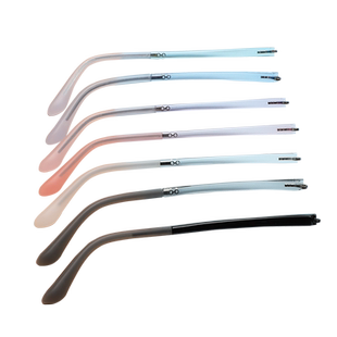 青少年儿童单牙眼镜腿配件一对通用小学生透明近视眼睛框架腿更换