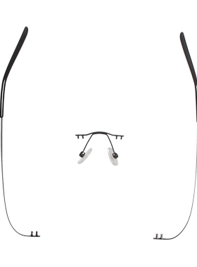 钻石切边双孔胶钉配件无螺丝