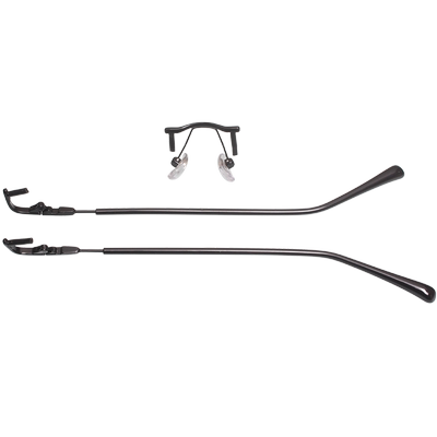 无框眼镜腿单孔无卡槽钻石切边