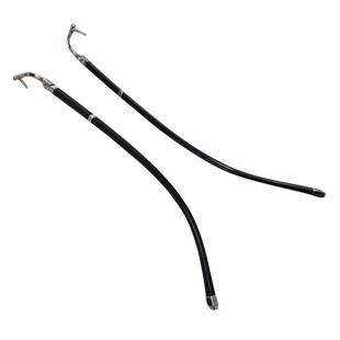 无框切边眼镜腿脚配件一对通用男女款单孔鼻中梁眼睛腿镜脚托支架