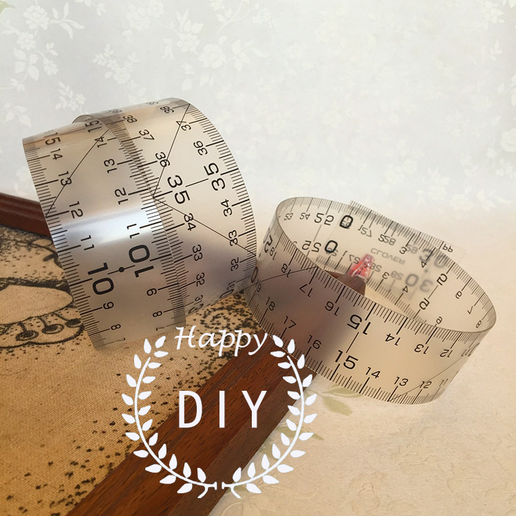 日本可乐工具 曲线尺定规尺 可弯曲尺子 软尺 25-055/056打版拼布