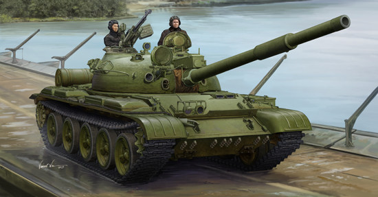 小号手 01552 1/35俄罗斯t-62坦克1975年型1972年型 ktd2