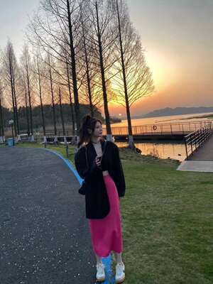 摩登mdeng197半身裙A字裙