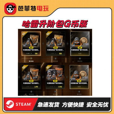PUBG哈雷联名物资【GB包】