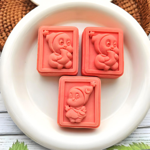 星星人卡通月饼模具工具