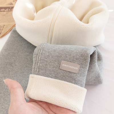 女童冬季加绒加厚打底裤