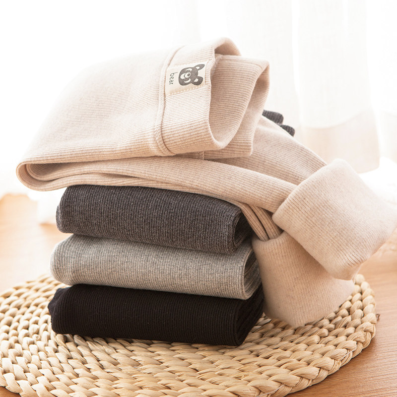 女童薄绒打底裤春秋款外穿纯棉抓绒宝宝裤子儿童秋冬加绒长裤洋气,童装/婴儿装/亲子装,裤子,淘宝优惠券,粉丝福利购,淘宝优惠卷