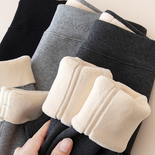 特厚女童打底裤宝宝冬季加绒加厚外穿棉裤儿童高腰保暖裤一条过冬