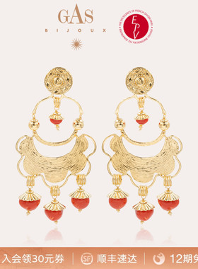 【法国进口】GASBIJOUX珈思巴洛克系列耳环高级感轻奢小众精致