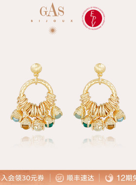 【明星同款】GASBIJOUX珈思铃兰耳环女新款爆款高级感轻奢度假风