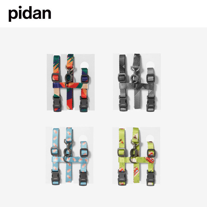 pidan皮蛋猫项圈牵引绳防