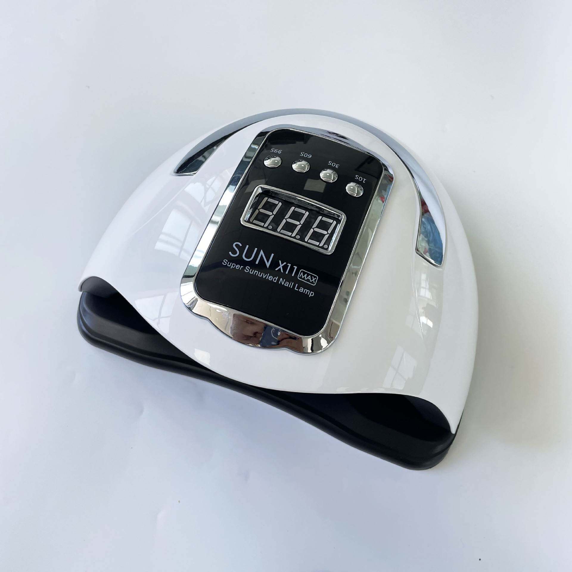 直销新品66颗灯珠美甲光疗机sunx11max智能感应指甲烘干机