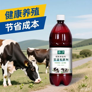 一诺生物豆渣专用发酵剂养殖喂猪牛羊鸡养鱼酒糟豆腐渣饲料发孝液